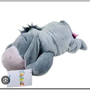 Disney~Winnie the Pooh EEYORE Cuddleez Large 24” Plush Toy Pillow Buddy RARE~NWT